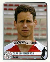 Cromo Olaf Lindenbergh - Champions of Europe 1955-2005 - Panini