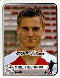 Sticker Markus Rosenberg - Champions of Europe 1955-2005 - Panini