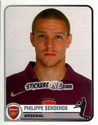 Sticker Philippe Senderos - Champions of Europe 1955-2005 - Panini