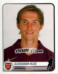 Sticker Alexander Hleb - Champions of Europe 1955-2005 n. 52 - Panini