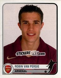 Sticker Robin van Persie - Champions of Europe 1955-2005 n. 59 - Panini