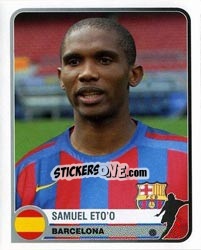 Cromo Samuel Eto'O