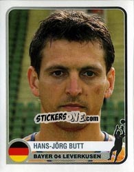 Sticker Hans-Jörg Butt - Champions of Europe 1955-2005 - Panini