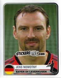 Sticker Jens Nowotny - Champions of Europe 1955-2005 n. 81 - Panini
