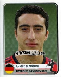 Cromo Ahmed Madouni - Champions of Europe 1955-2005 n. 82 - Panini