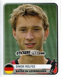 Sticker Simon Rolfes - Champions of Europe 1955-2005 n. 84 - Panini