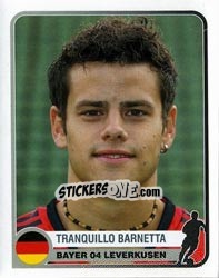 Sticker Tranquillo Barnetta - Champions of Europe 1955-2005 - Panini
