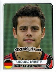 Sticker Tranquillo Barnetta - Champions of Europe 1955-2005 n. 85 - Panini
