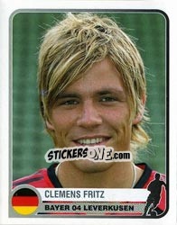 Sticker Clemens Fritz - Champions of Europe 1955-2005 n. 90 - Panini