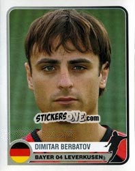 Sticker Dimitar Berbatov - Champions of Europe 1955-2005 n. 91 - Panini
