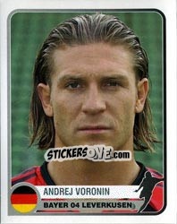 Sticker Andriy Voronin - Champions of Europe 1955-2005 - Panini