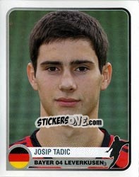 Sticker Josip Tadic - Champions of Europe 1955-2005 n. 93 - Panini