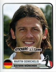 Sticker Martin Demichelis - Champions of Europe 1955-2005 n. 97 - Panini