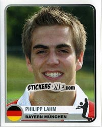 Sticker Philipp Lahm - Champions of Europe 1955-2005 n. 98 - Panini