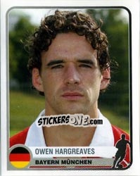 Sticker Owen Hargreaves - Champions of Europe 1955-2005 - Panini