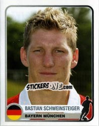 Figurina Bastian Schweinsteiger - Champions of Europe 1955-2005 - Panini