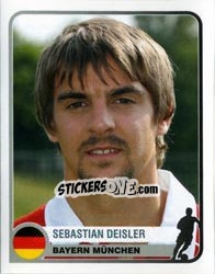 Sticker Sebastian Deisler - Champions of Europe 1955-2005 n. 108 - Panini