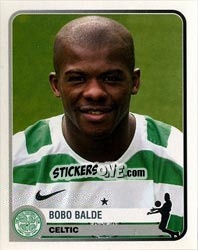 Sticker Bobo Balde - Champions of Europe 1955-2005 n. 113 - Panini