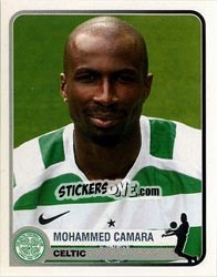 Sticker Mohammed Camara - Champions of Europe 1955-2005 n. 114 - Panini