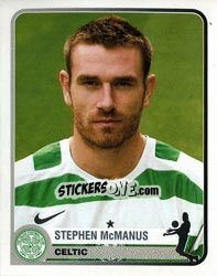 Sticker Stephen McManus - Champions of Europe 1955-2005 - Panini