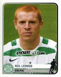 Sticker Neil Lennon - Champions of Europe 1955-2005 n. 118 - Panini