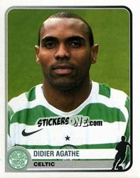 Sticker Didier Agathe - Champions of Europe 1955-2005 - Panini