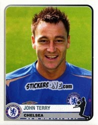 Sticker John Terry - Champions of Europe 1955-2005 n. 134 - Panini