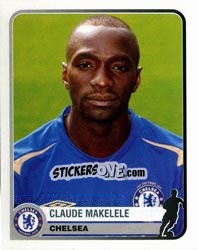 Sticker Claude Makelele - Champions of Europe 1955-2005 n. 139 - Panini