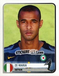 Sticker Ze Maria - Champions of Europe 1955-2005 n. 151 - Panini