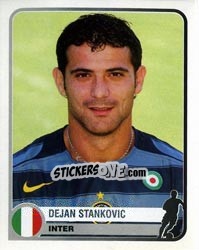 Sticker Dejan Stankovic - Champions of Europe 1955-2005 n. 156 - Panini