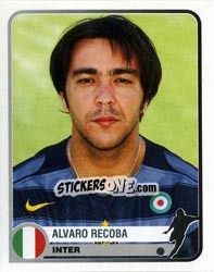 Sticker Alvaro Recoba - Champions of Europe 1955-2005 n. 161 - Panini