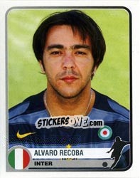 Figurina Alvaro Recoba - Champions of Europe 1955-2005 - Panini