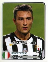 Sticker Robert Kovac - Champions of Europe 1955-2005 - Panini