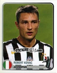 Sticker Robert Kovac - Champions of Europe 1955-2005 n. 166 - Panini