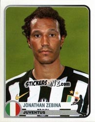 Sticker Jonathan Zebina - Champions of Europe 1955-2005 - Panini
