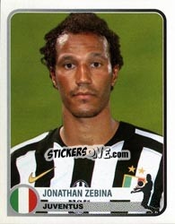 Cromo Jonathan Zebina