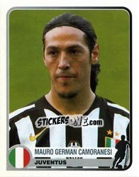 Sticker Mauro G. Camoranesi - Champions of Europe 1955-2005 n. 170 - Panini