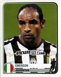 Sticker Emerson - Champions of Europe 1955-2005 n. 171 - Panini