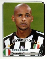 Cromo Ruben Olivera - Champions of Europe 1955-2005 n. 172 - Panini