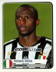 Sticker Patrick Vieira - Champions of Europe 1955-2005 n. 174 - Panini