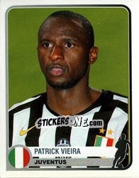 Cromo Patrick Vieira - Champions of Europe 1955-2005 - Panini