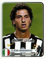 Cromo Zlatan Ibrahimovic - Champions of Europe 1955-2005 - Panini