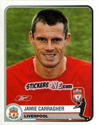 Sticker Jamie Carragher - Champions of Europe 1955-2005 n. 181 - Panini