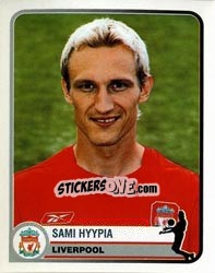 Cromo Sami Hyypia - Champions of Europe 1955-2005 n. 183 - Panini