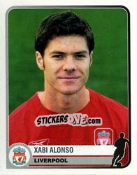 Sticker Xabi Alonso - Champions of Europe 1955-2005 n. 185 - Panini