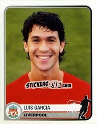 Sticker Luis Garcia - Champions of Europe 1955-2005 n. 187 - Panini