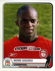 Sticker Mohamed Sissoko - Champions of Europe 1955-2005 n. 189 - Panini