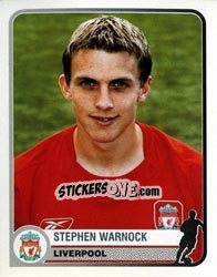Sticker Stephen Warnock - Champions of Europe 1955-2005 - Panini