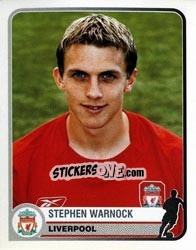 Sticker Stephen Warnock - Champions of Europe 1955-2005 n. 190 - Panini