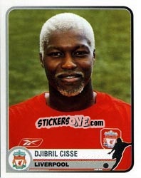 Sticker Djibril Cisse - Champions of Europe 1955-2005 - Panini